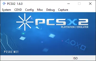 PCSX2 running on Windows 10